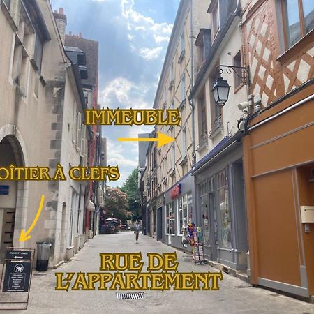 Appartement Etage Prive Autonome - Centre Historique à Bourges Extérieur photo